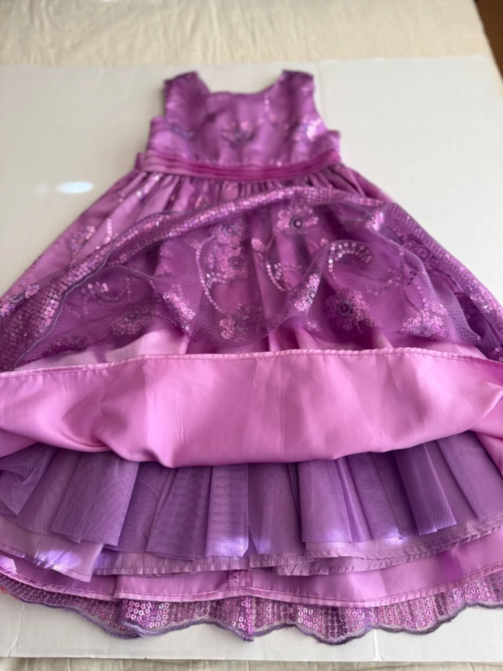 Disney Princess Rapunzel Gown size 7/8